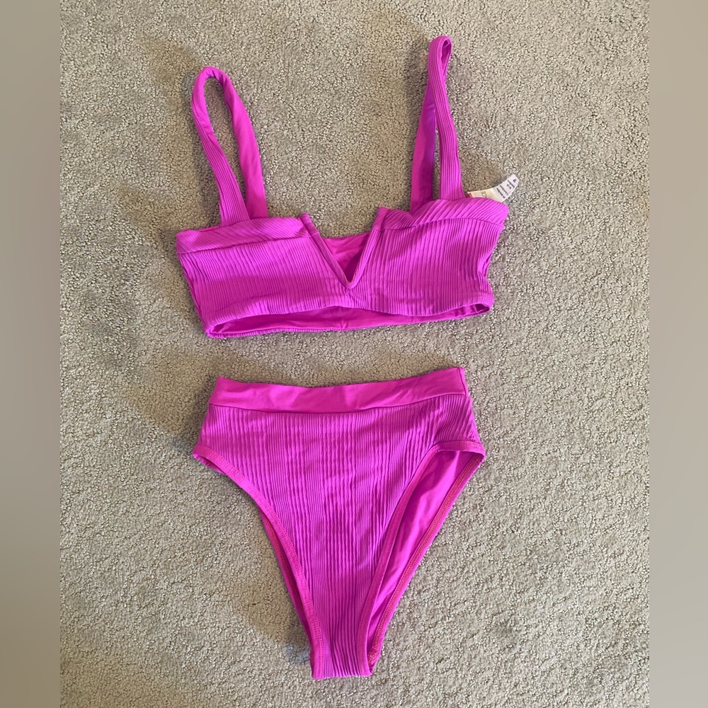 L*Space Magenta Bikini